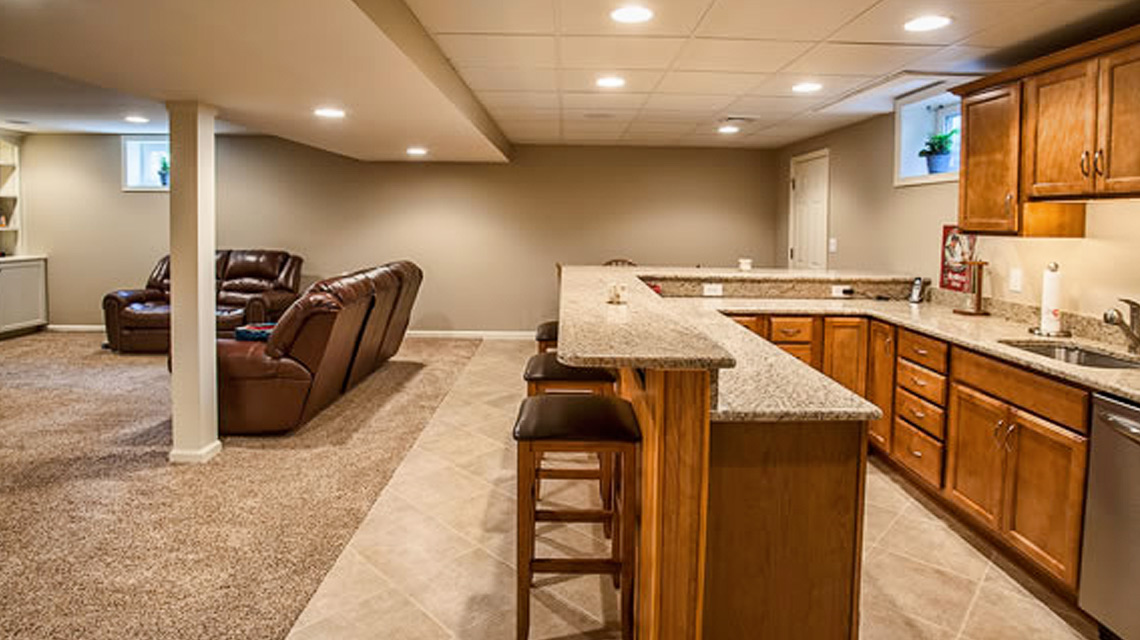 basement remodeling, finishing, and renovations