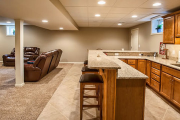 basement remodeling, finishing, and renovations