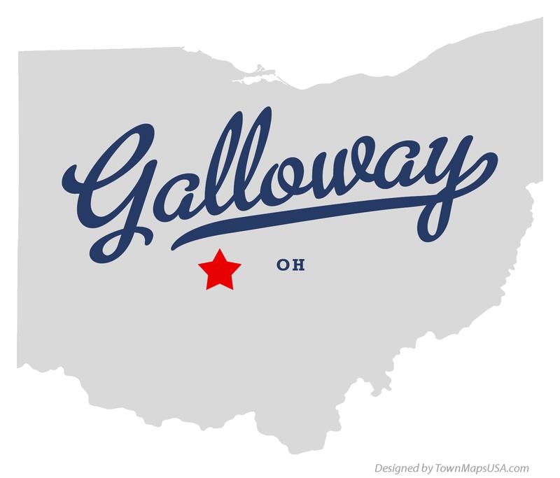 Map Of Galloway Oh 
